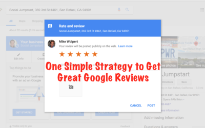 One Simple Strategy to Get Great Google Reviews