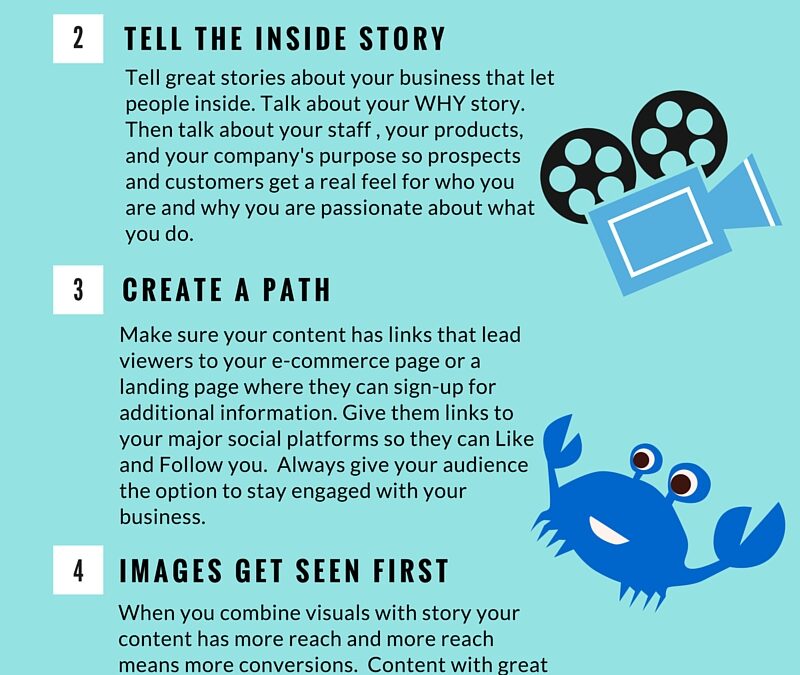 6 Tips for Telling Business Stories Customers Love [Infographic]