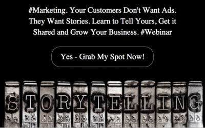 Business Storytelling 2.0 – The Webinar